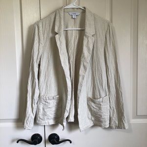 Linen-like Blazer